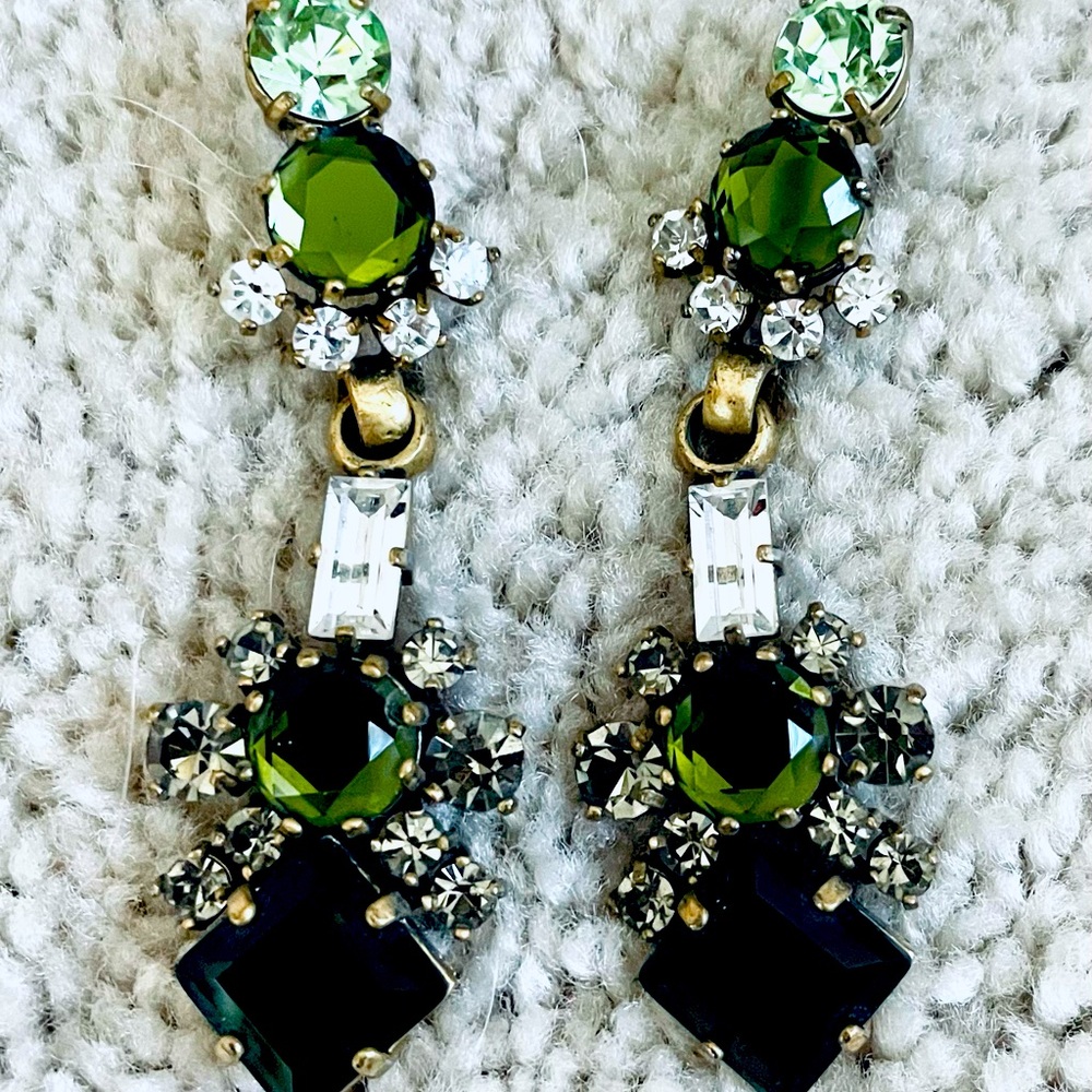 Pretty J Crew Stone Earrings